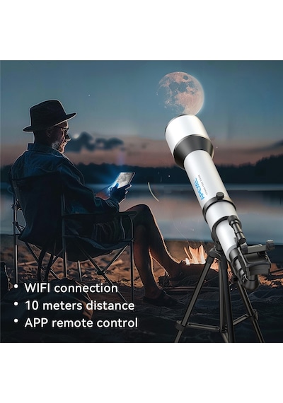 Apexel Wifi Elektronik Göz Merceği 2mp Dijital Teleskop Kamera