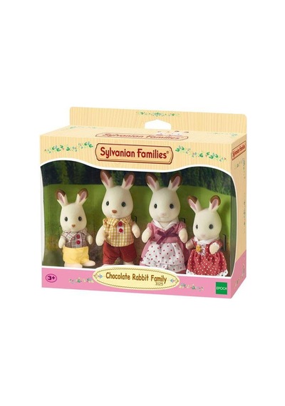 Sylvanian Families Çikolata Kulaklı Tavşan Ailesi  4150