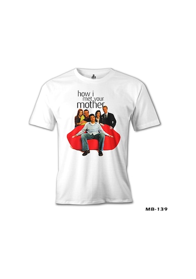 How I Met Your Mother Beyaz Erkek Tshirt