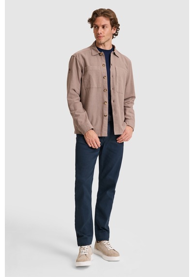 U.s. Polo Assn. Erkek Kahverengi Gömlek Desenli 50324763-vr029