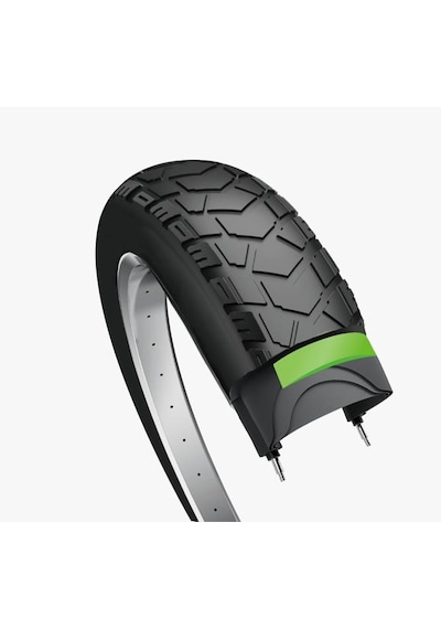 Bike Sky Obor 20x4.00 Escort 3mm Zırhlı Fat Bike Bisiklet Lastik Seti İç Dış Lastik