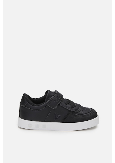 Vicco Sam Işıklı Unisex Okul Öncesi Siyah/beyaz Sneaker Siyah - Beyaz
