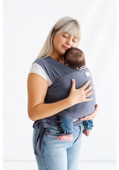 Tinytrek Pamuklu Esnek Wrap Sling- Bebek Taşıma Şalı-bebeklere Uygun Premium Kumaş