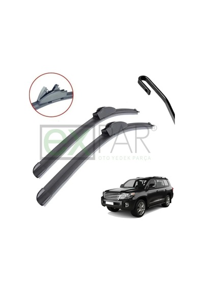Toyota Land Cruiser Ön Cam Silecek Süpürgesi Takımı 2009 - 2013 Landcruser Ön Silecek