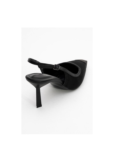 Luvishoes Luvi Shoes Alive Siyah Saten Mat Burun Detaylı Kadın Topuklu Ayakkabı Saten Siyah Luvishoes Luvi Shoes Alive Siyah Saten Mat Burun Detaylı Kadın Topuklu Ayakkabı Saten Siyah