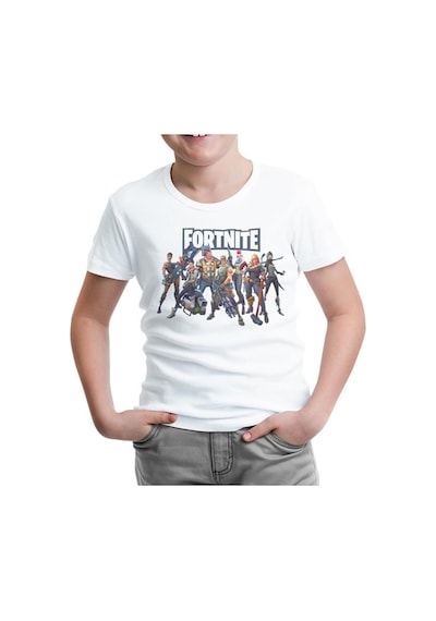 Lord Tshirt Fortnite - Dream Team Beyaz Çocuk Tshirt