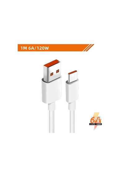Xıaomı Xiaomi 6a 120w Usb C Hızlı Şarj Kablosu Mi 13/12 Pro Realme Poco 12 Turbo Uyumlubej90 Cm