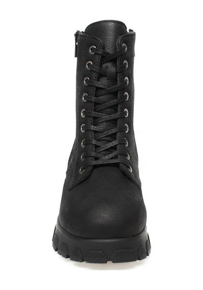 Forelli 28368z Rozwest Casual Siyah Kadın Bot Siyah