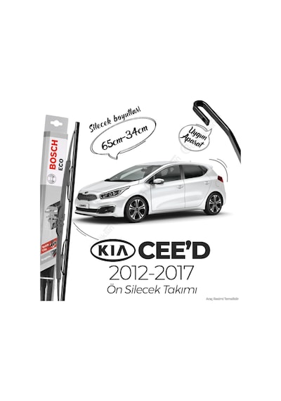 Kia Ceed Silecek Takımı Bosch Eco 2012-2017