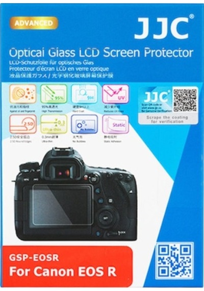 Jjc GSP-EOSR Canon EOS R Uyumlu Optik Cam 0.3 MM LCD Ekran Koruyucu