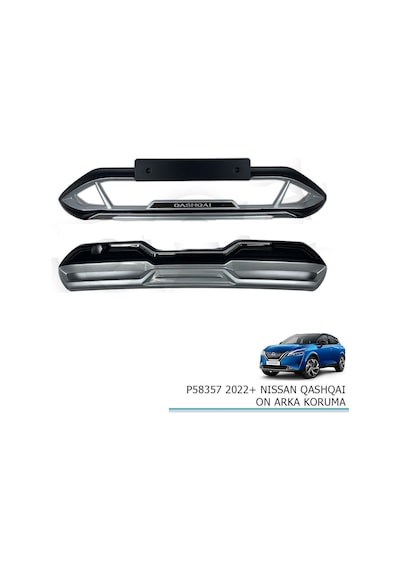 Nissan Qashqai Uyumlu On Arka Koruma 2022+ Parça