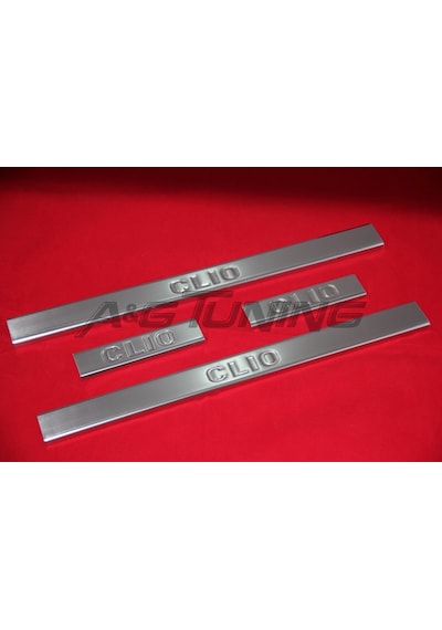 Renault Clio 2 Symbol Krom Kapı Eşiği 1999-2009 Paslanmaz Çelik N11.3151