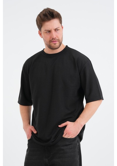 Redline Sway Erkek Oversize Tişört Siyah