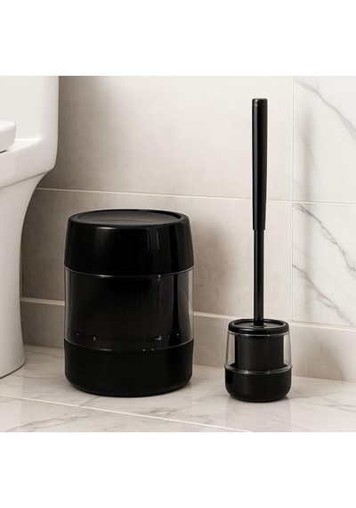 Premium Çöp Kovası-siyah 10l Siyah