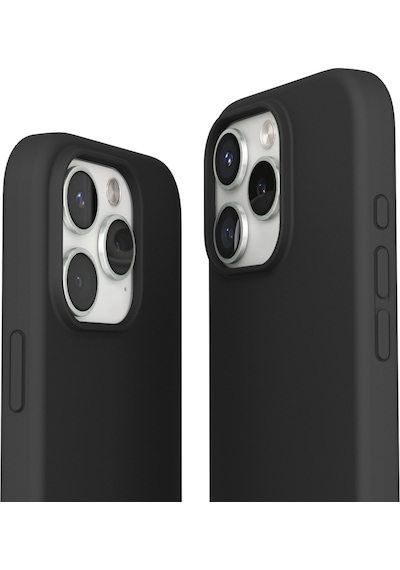 Vonmahlen Apple Uyumlu iPhone 16 Pro Max Magsafe Silikon Kılıf Siyah