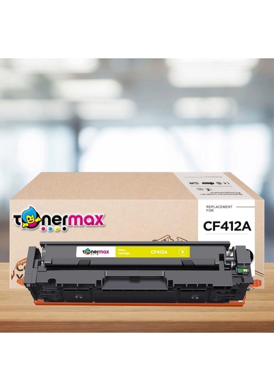 Hp Color Laserjet Pro M452nw Cf412a Sarı Uyumlu Toner Çipli