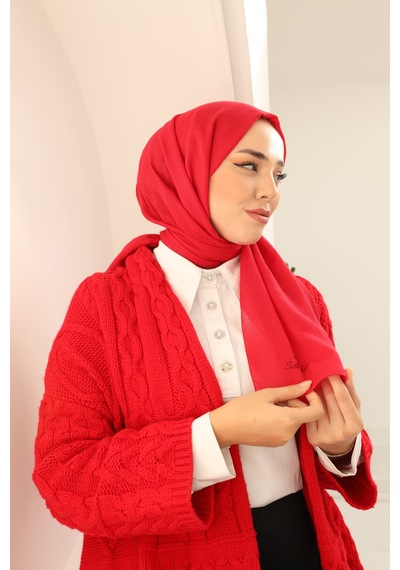 Silk Home Organik Jazz Şal 78003-31 Kırmızı