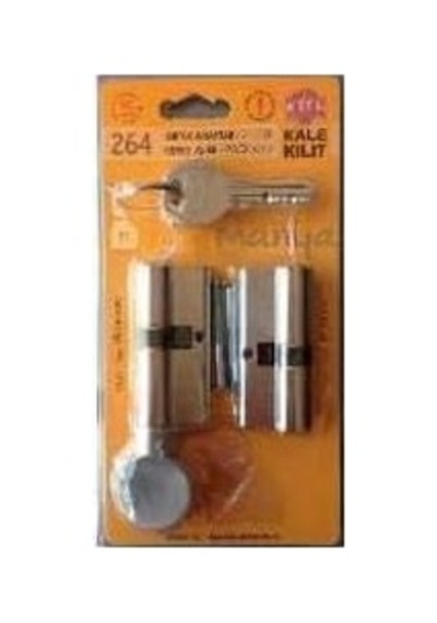 Bijutek Kale Kilit 264 Ortak Anahtarlı 2'li Set Snc+smc Kilit S