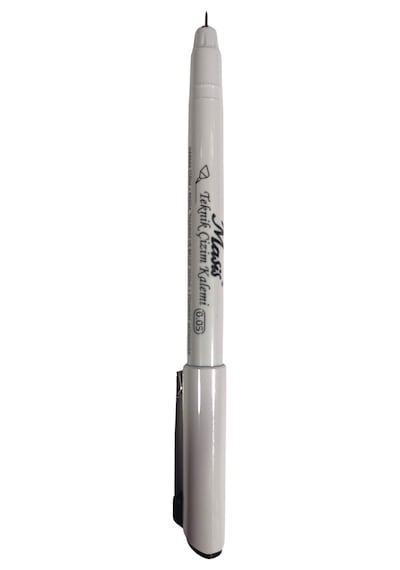 Teknik Çizim Kalemi Kaligrafi Kalemi 0.05 Mm Siyah