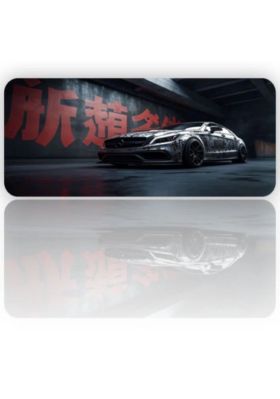 Amg Baskılı 90x40 Kaymaz Taban Mousepad 90x40cm