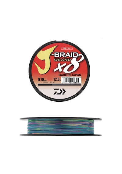 Daiwa Jb Grand 8b 300m Multi Color İp Misina 0,20 Mm