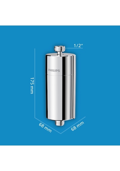 Philips Duş Filtresi Cilt ve Saç Dostu Awp1775P3ch Krom (3'lü Set)