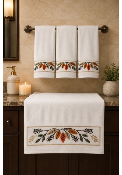 Punch Panc Nakışlı İşlemeli Hediyelik Çeyizlik Dekoratif %100 Pamuk Havlu- Havlu Seti 50x90 Cm 4 Adet Çiçek Renkli Punch Panc Nakışlı İşlemeli Hediyelik Çeyizlik Dekoratif %100 Pamuk Havlu- Havlu Seti 50x90 Cm 4 Adet Çiçek Renkli