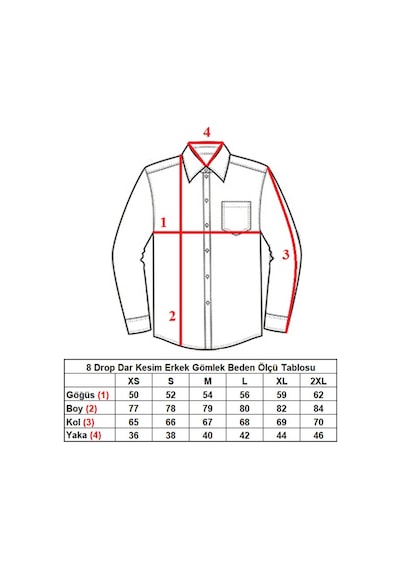Dicotto Krem Ekstra Uzun Kol 8 Drop Damatlık Ata Yaka Kol Düğmeli Slim Fit Smokin Gömlek - 014 001