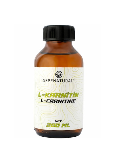 Sepe Natural L-Karnitin Sıvı Takviye Edici Gıda 20 Servis 200 ML