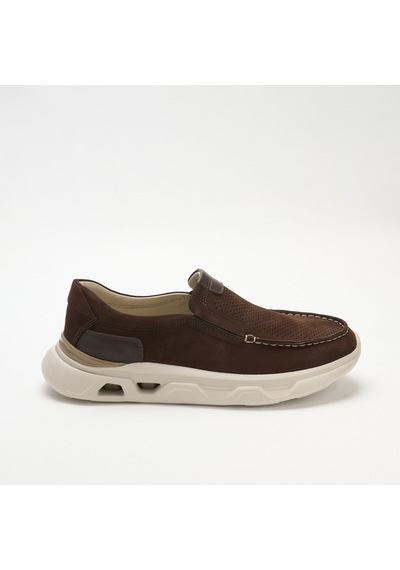 Sneaker Erkek Og-2413 John May 924-144 Kahve Hvl Nubuk-kahve Marsel Kahverengi