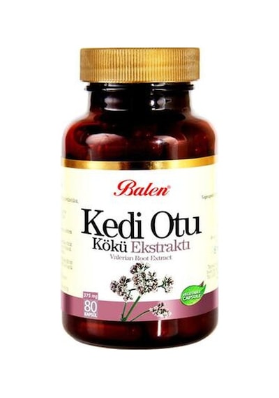 Balen Kedi Otu Kökü Ekstraktı Kapsül 80 X 375 MG