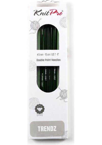 Knitpro Trendz Çift Uçlu Örgü Şişi 15cm 4.50 Mm 51004