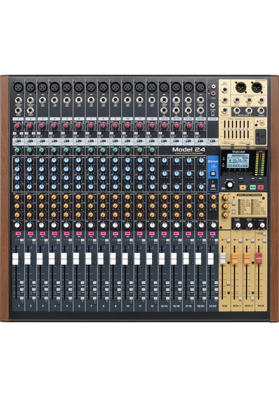 Tascam Model 24 22 Kanal Analog Mikser 24 Kanal Digital Kayıt