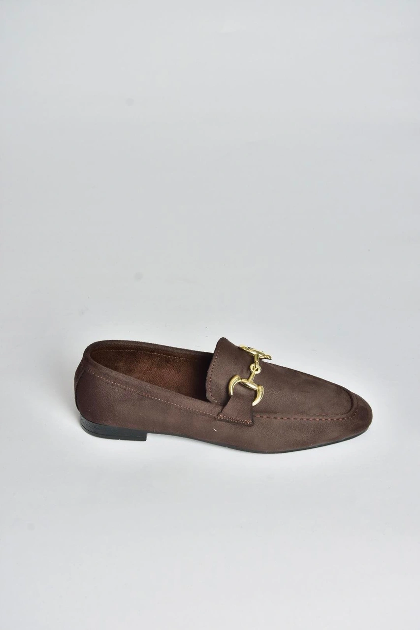 Fox Shoes V780161202 Kahverengi Süet Günlük Kadın Ayakkabı Kahverengi-süet