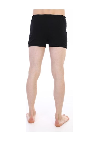 Çift Kaplan Erkek Elastanlı Spor Külot Boxer 800 Siyah