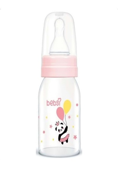 Bebsi Cam Biberon 125 Ml Pembe