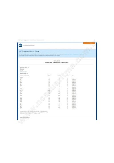 10 Inç Omnipure Ocb934Rot33 Gac Karbon Filtre