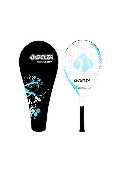 Delta Unique 26 İnç Grip 0 Tek Parça Çantalı Kort Tenis Raketi 001