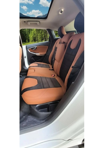 Volvo V40 - Orta Siyah Taytüyü - Kenar Siyah Deri