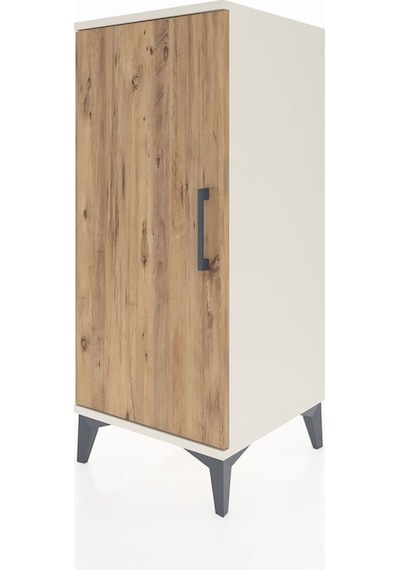 Hyperion Komodin 2 Raflı Tek Kapaklı 44x44x106 Aytaşı-çam Aytaşı
