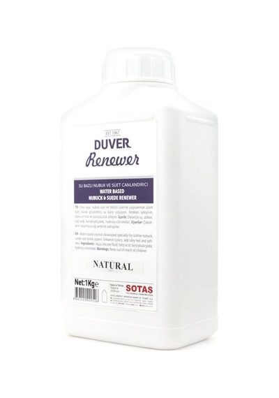 Duver Renewer 1 Kg Su Bazlı Nubuk Ve Süet Canlandırıcı Beyaz