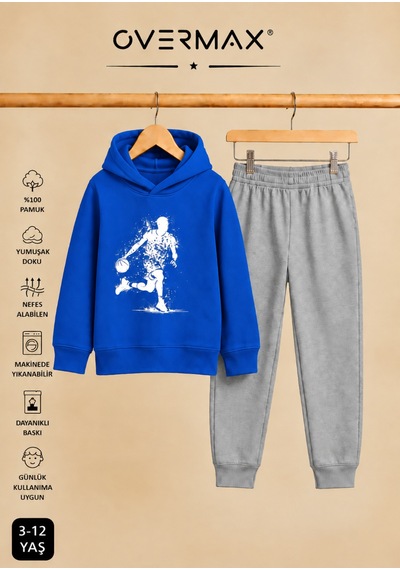 Overmax Top Süren Adam Baskılı Kapüşonlu Sweatshirt Eşofman Takımı- 3-12 Yaş Saks Mavi Üst-gri Alt - 924897013 Saks Mavi Üst-gri Alt Overmax Top Süren Adam Baskılı Kapüşonlu Sweatshirt Eşofman Takımı- 3-12 Yaş Saks Mavi Üst-gri Alt - 924897013 Saks Mavi Üst-gri Alt