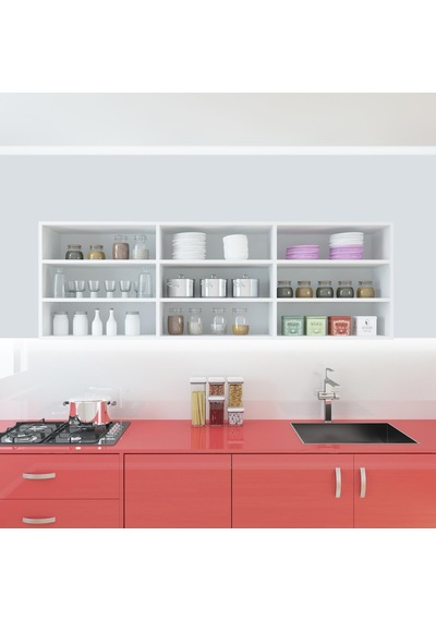 Kenzlife hazır mutfak orela byz 060*150*22 mutfak banyo dolabı kapaksız raflı Kenzlife hazır mutfak orela byz 060*150*22 mutfak banyo dolabı kapaksız raflı