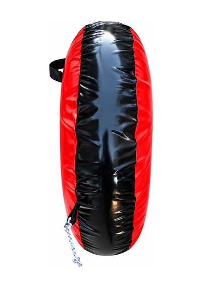 Şişme Kar Kızağı Büyük Boy 110 Cm Çap Kırmızı