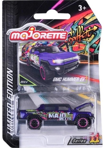 Majorette Limited Edition 11.seri Graffiti Premium Araçlar - Gmc Hummer Ev 4100002