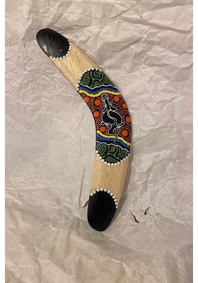 Bumerang Ahşap Orta Boy 40 Cm
