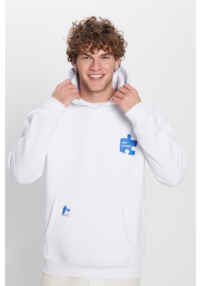 Tudors Unisex Oversize Geniş Kesim Pamuklu Yumuşak Dokulu İçi Polarlı Baskılı Beyaz Kapüşonlu Sweatshirt-32505 Beyaz Tudors Unisex Oversize Geniş Kesim Pamuklu Yumuşak Dokulu İçi Polarlı Baskılı Beyaz Kapüşonlu Sweatshirt-32505 Beyaz