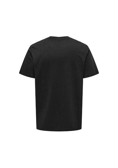 Only & Sons Onsdawson Erkek Regular Fit Kısa Kollu T-shirt Günlük Kullanım Siyah
