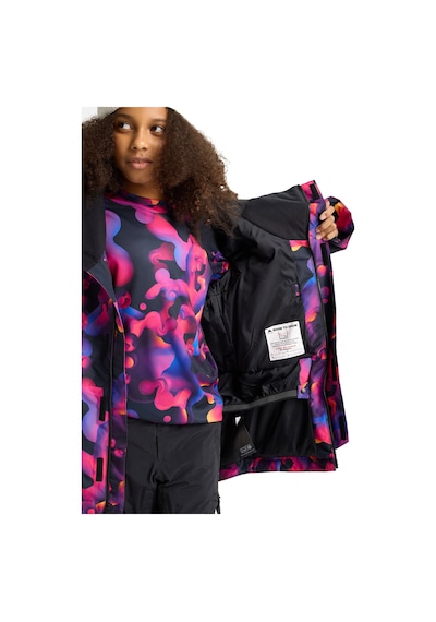 Burton Burton Skimmer Jacket Çocuk Snowboard Ceketi 30630 Çok Renkli