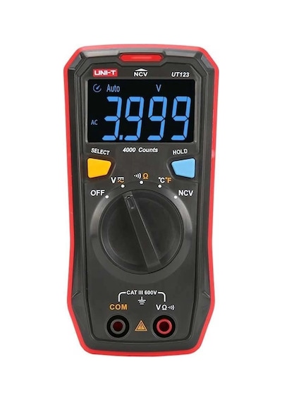 Mey İthalat Uni-t Ut123 Cep Tipi Dijital Led Ekranlı Multimetre